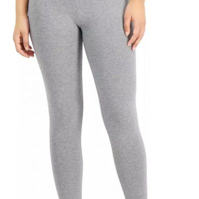 Style & Co Petite Yoga Leggings, Medium Grey Heather (XL)