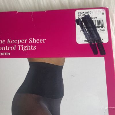 Commando The Keeper Nude Control Sheer Tights Women’s Size S HCK10T01