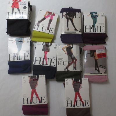 Hue tights Opaque in different colors and sizes