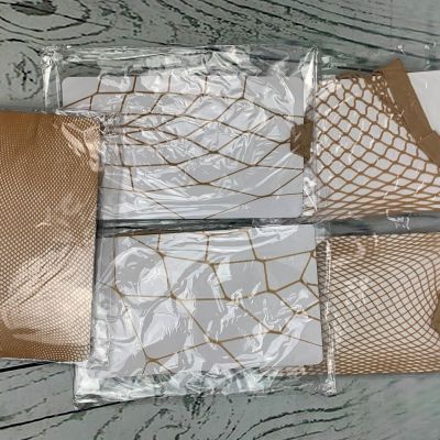 5 PCS Womens Sexy Tights Fishnet Stockings High Waist Fishnet Socks