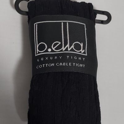 B.ella Luxury Tight Cotton Cable Tight Black 5`0