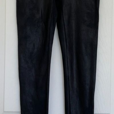 Spanx Faux Leather Leggings In Black Size M Style No. 2437