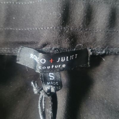 NWT romeo and juliet style rjv36409 black straight leggings small