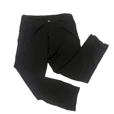 Lululemon Wunder Under Crop Capri Workout Yoga Pants Leggings Black sz 4