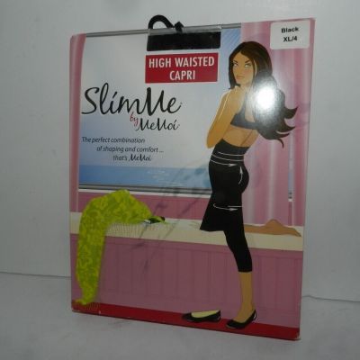 SlimMe By MeMoi - Black- High Waisted Legging - Women's size XL/4