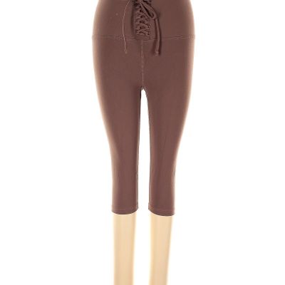 Year Of Ours Women Brown Leggings XS