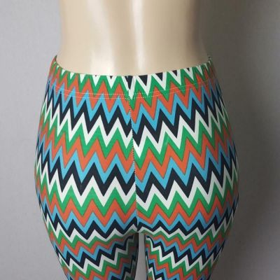 NWT Colorful Fashion Leggings Size M/L
