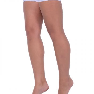 Roma Confidential Colored Stay up Stockings White