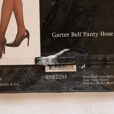 Sexy Leg Avenue Garter Belt Panty Hose 1767 Sheer Thigh Lace 1011 90-165 lbs-SU