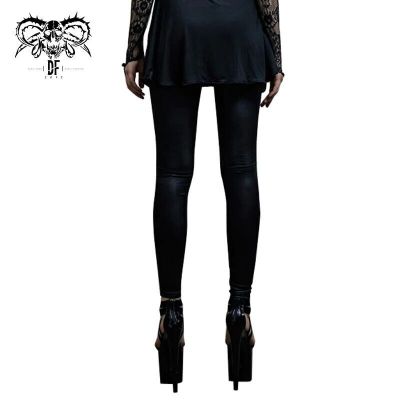 Gothic Punk Legging black gothic legging stretch leggings fashion leggings