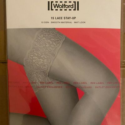 Wolford Lace 15 Stay-Up (Brand New)