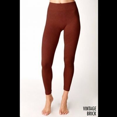 NEW Amazing Moto Style Jeggings in Maroon Red One Size by Nikibiki
