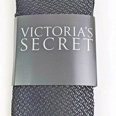Victoria Secret One Size Crochet Leggings Fish net style Black Full length