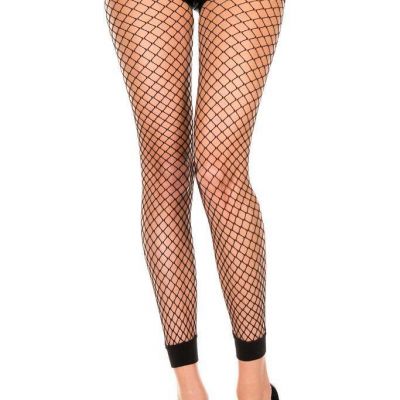 sexy MUSIC LEGS banded FISHNET net FOOTLESS tights STOCKINGS leggins PANTYHOSE