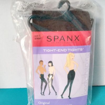 SPANX Size C Black Original Tight-End Tights Body Shaping