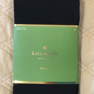 Kate Spade New York Womens Size S/M Black Tights NWT