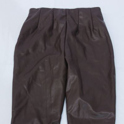 In The Style Womens Lorena Split Hem Flare Leggings AC9 Luxe Chocolate Size US:6