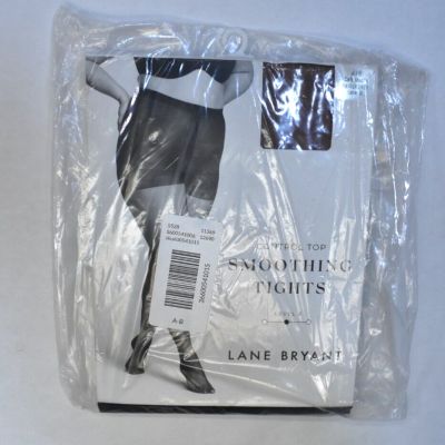 Lane Bryant Control Top Smoothing Tights Level 2 Cafe Mocha Shimmer Sheer A/B