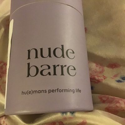 New Nude Barre Footed Fishnet Opaque Tights S/M 7am nib