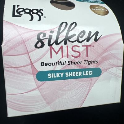 Leggs Womens Control Top Silken Mist Ultra Silky Sheer Leg Size A Nude #97926