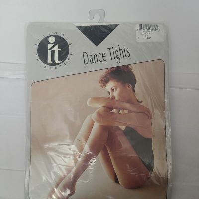 Illinois Theatrical #271 Lycra Nylon Footed Dance Tights Black Size C
