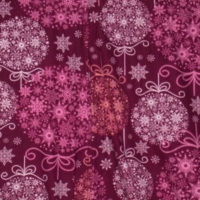 New Mix Ladies Leggings ~ Christmas Snowflakes Burgundy ~ Plus Size NEW