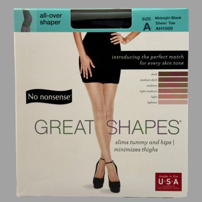 No nonsense Great Shapes All-Over Shaper Size A (AH1000) Midnight Black
