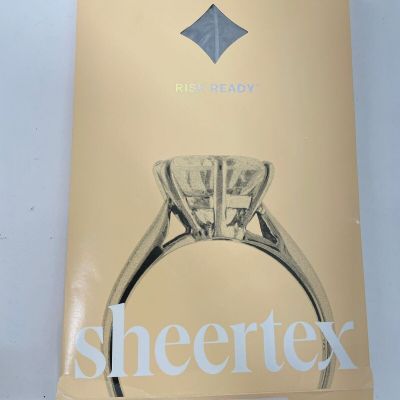 Sheertex Womens M Classic Sheer Rip Resist Tight Hosiery Black PH-SHEER0