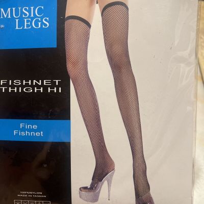 Music Legs Fishnet Thigh Hi.*45