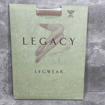 Legacy Legwear Body Shaper Pantyhose The Legacy is Yours A 19744 Nude Size D