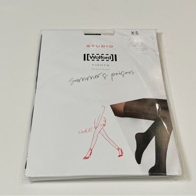 NWT Wolford Summer’s Poison20 denier tights Black size XS