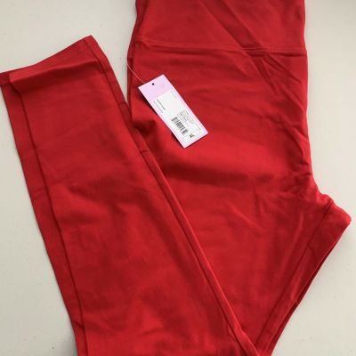 Wild Fable Women's Fashion Leggings Red Pop High Waisted S XL