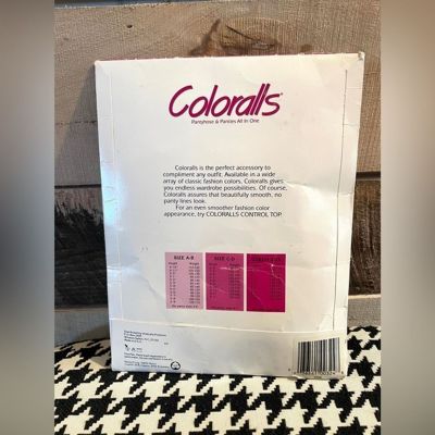 Vintage Pantyhose Coloralls Charcoal Gray Size C-D New in Package