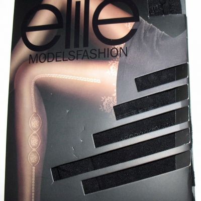 Elite Models Fashion Tights/PantyHose  M/L New in Package Black - LACE PATTERN