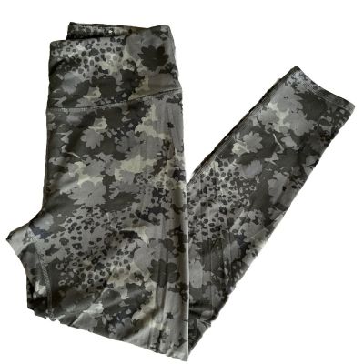 Maurices Women's  M Green Camo Ankle Yoga Work Out  Leggings