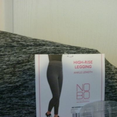 HIGH-RISE SUEDED ANKLE LENGTH LEGGINGS (GRAY) NO BOUNDARIES SZ XXL (19) (NWT)