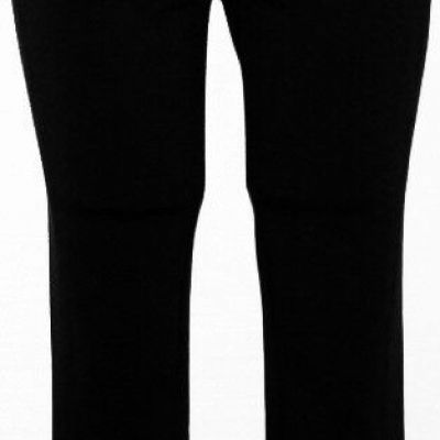 NEW Bradley by Bradley Bayou Size X-SMALL Ponte Knit Seamed Leggings BLACK