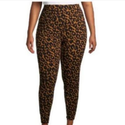 New Sexy Terra Sky Animal Leopard Print Pants Leggings Plus Size Spring Summer