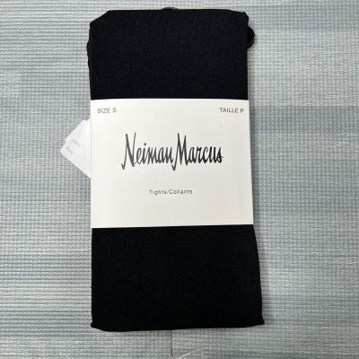 Neiman Marcus Sheer Control-Top Tights Women Black  Multi Size- New