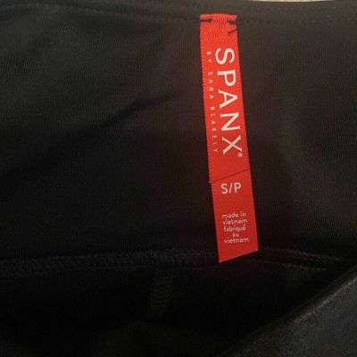 Spanx Size S Faux Leather Leggings for Women - Black