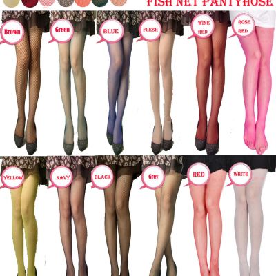 Super Sexy Fashion Woman Ladies Fish Net Pantyhose Stockings-Small Net 15 Colors