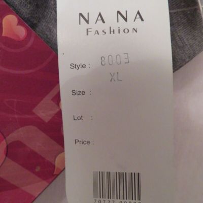 NaNa Fashion USA Women Gray Stretch Leggings Size XL NWT