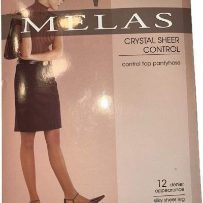 NEW Melas X-Large Control Top Panty Hose In Honey New In Packaging With Tags