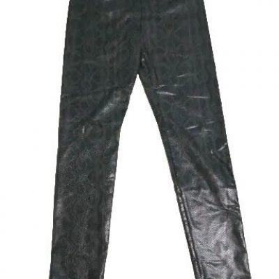 seven 7 for all mankind Snake Style Sz Large Black /Brown Pants