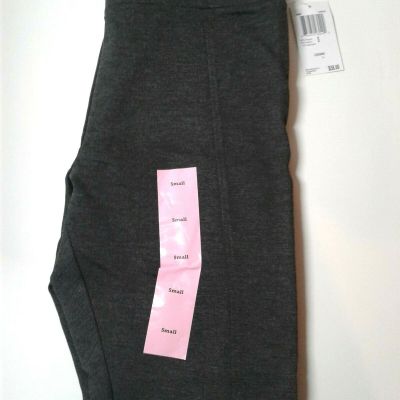 Philosophy Ponte Wide Waistband Leggings Women's Sz Small Charcoal NWT MSRP $58