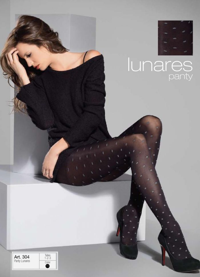 Aretha Mujer Lunares Panty Art.304  Winter 2014 | Pantyhose Library