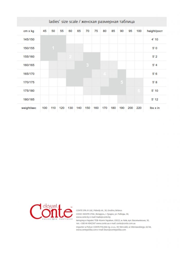 Conte Conte-catalog-2015-27  Catalog 2015 | Pantyhose Library