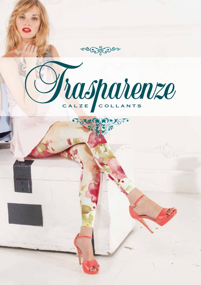 Trasparenze Frontcover  SS 2015 | Pantyhose Library