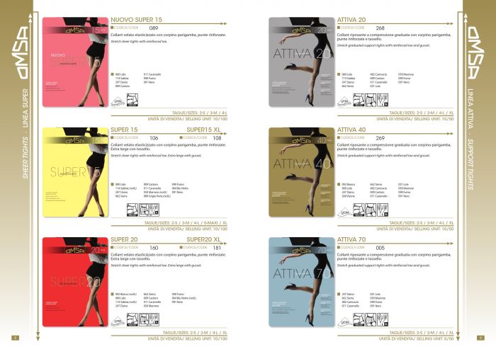 Omsa Omsa-catalog-2010-3  Catalog 2010 | Pantyhose Library