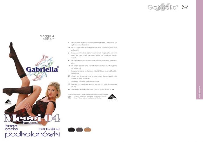 Gabriella Gabriella-classic-2011-91  Classic 2011 | Pantyhose Library